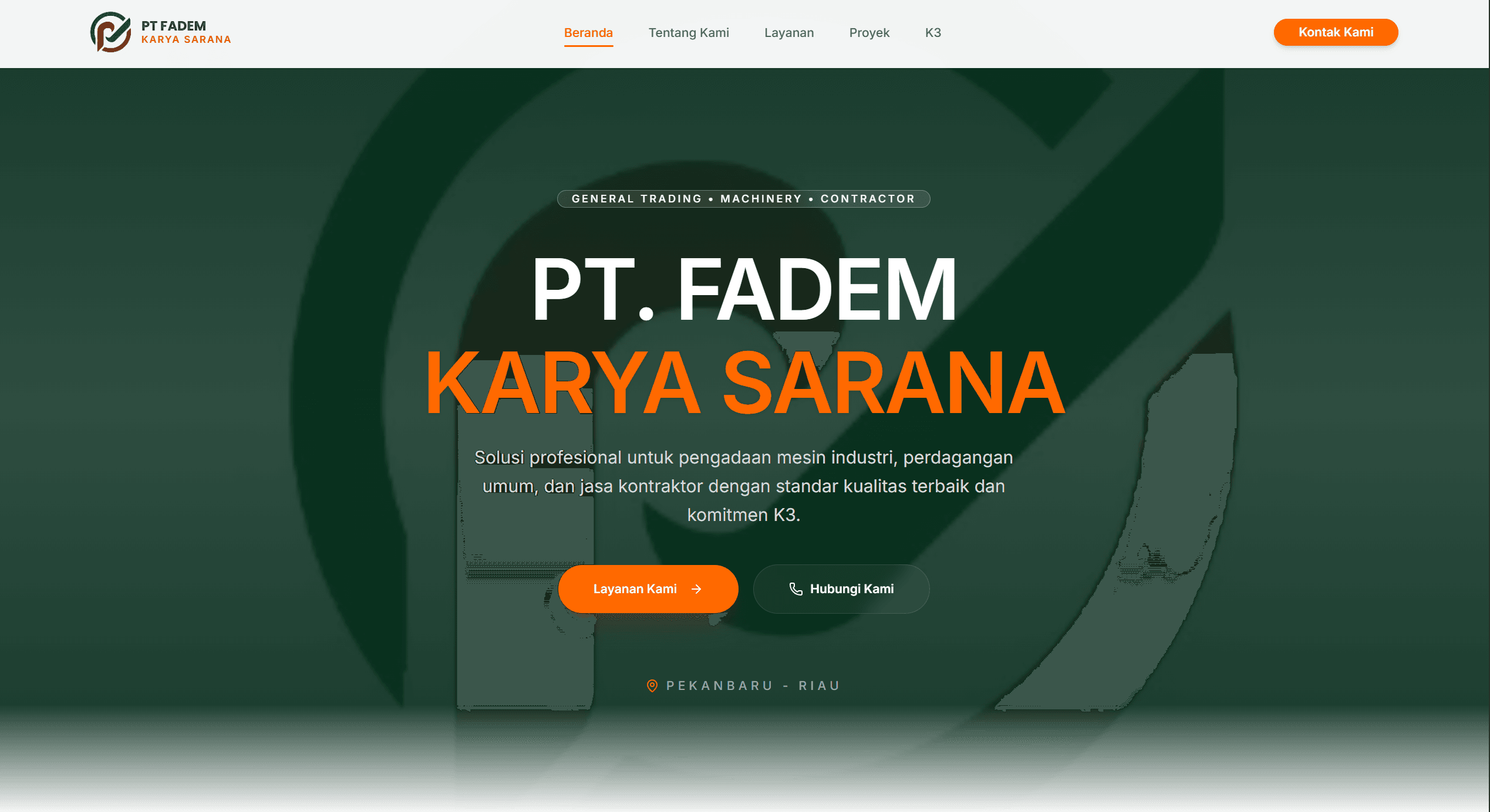 Company Profile PT Fadem Karya Sarana